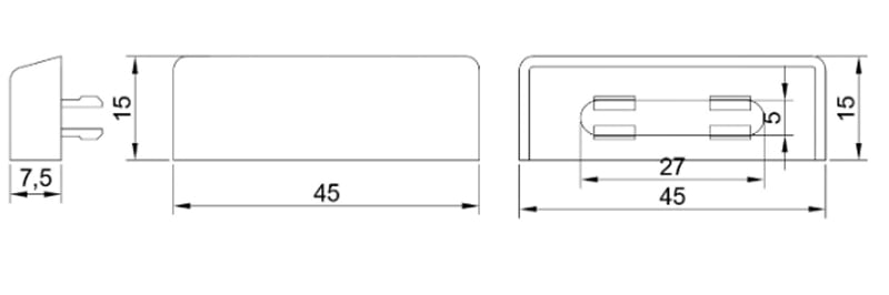 Drvostil Kapica drenažna TML